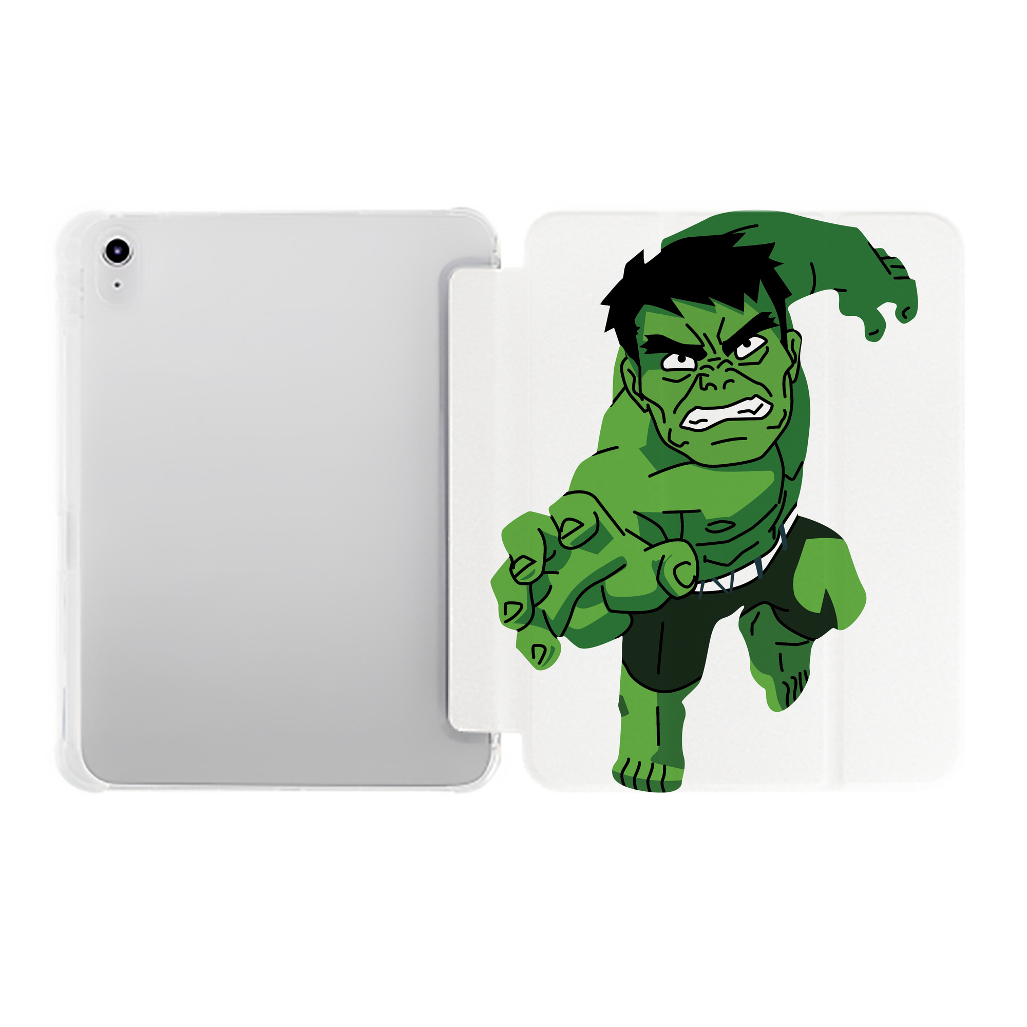 （画像用） アベンジャーズ The Avengers IPad ケース ペン収納付き 三つ折りスタンド PUレザー×シリコン 対応機種9.5/10.5/10.9インチ
